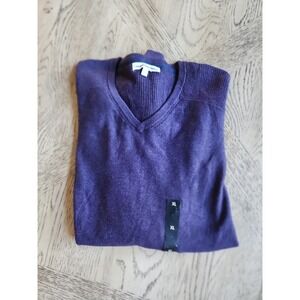 Calvin Klein Sweater mens XL New purple NWT Pullover